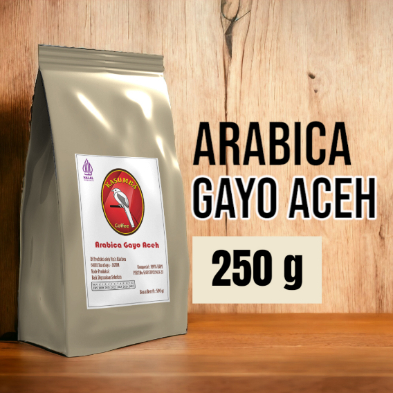 

Kopi Arabika Aceh Gayo 250g (Biji/Bubuk) Grade A / Specialty