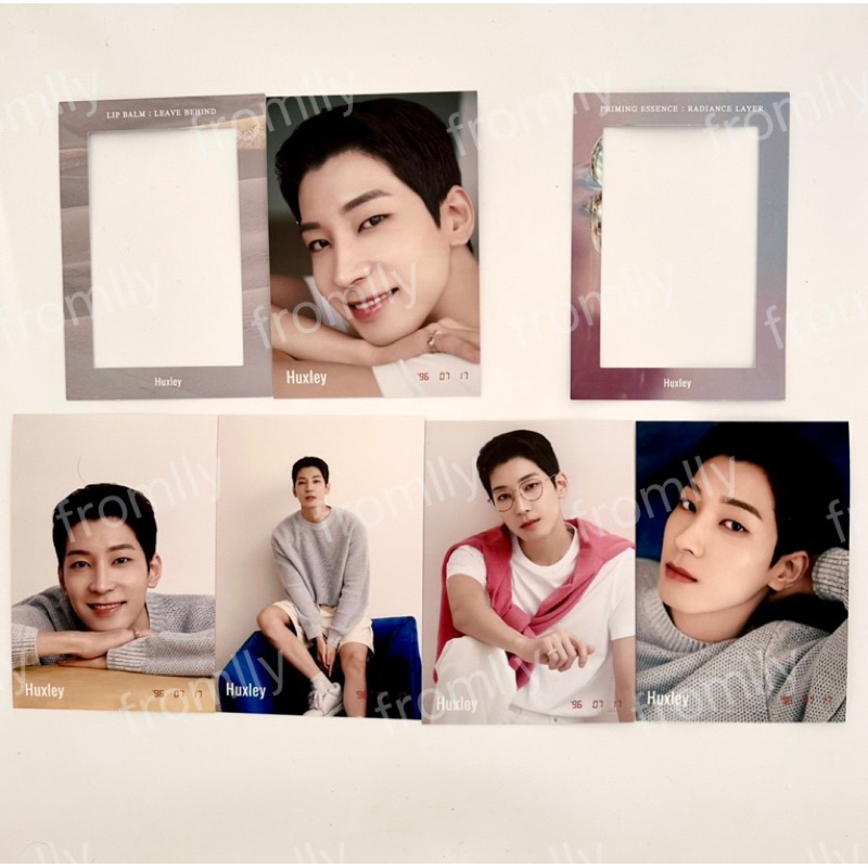 [READY] HUXLEY SEVENTEEN WONWOO PHOTO POSTCARD PHOTOCARD LIPBALM PRIMING ESSENCE