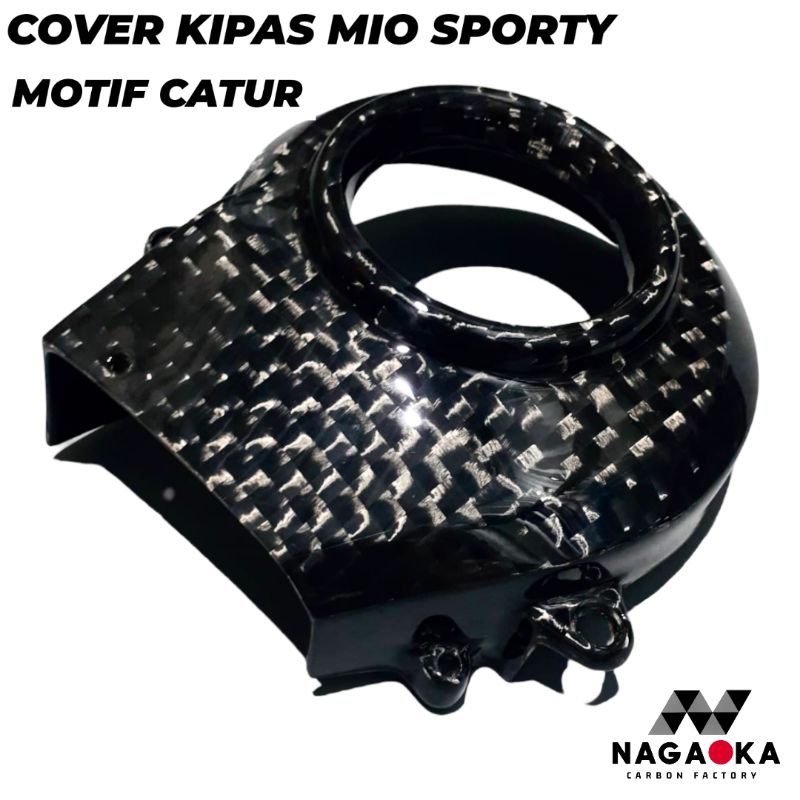 COVER KIPAS MIO SPORTY SMILE FINO KARBU MIO SOUL NOUVO Z LELE CARBON REAL KEVLAR TUTUP KARBON CATUR 
