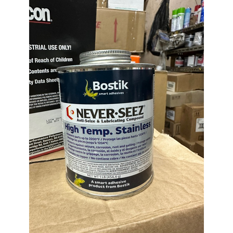 

Bostik Never Seez High Temp Stainless 454.4 gr