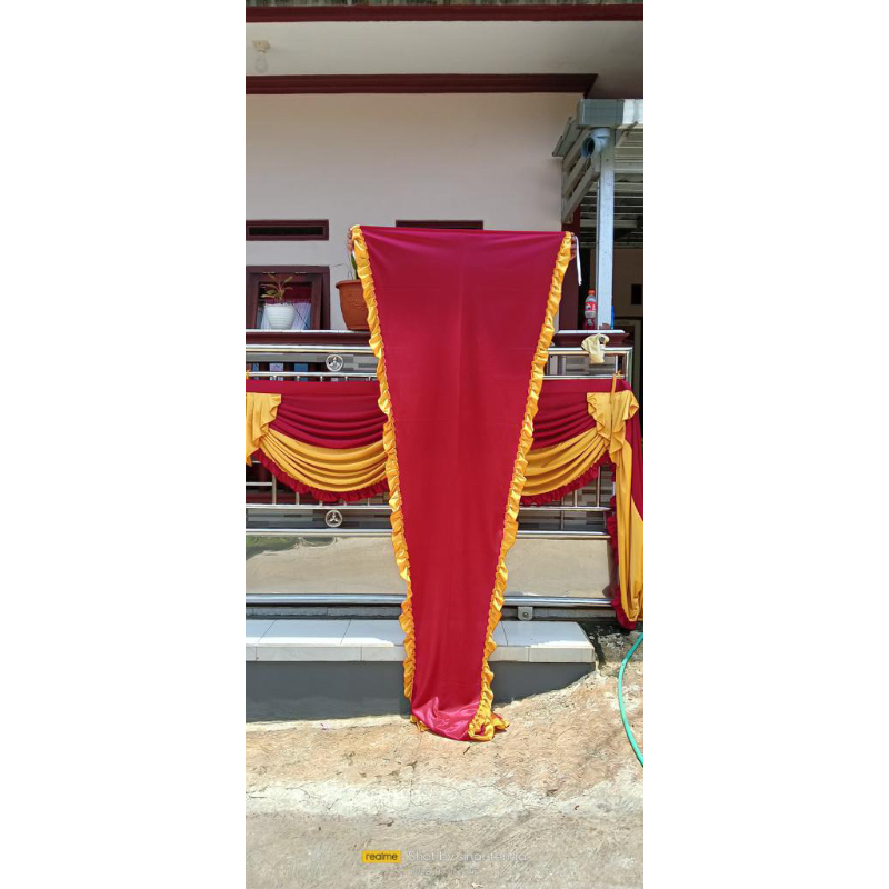 isi 4 pcs pojokan TIANG TENDA & LILITAN TIANG (bungkus tiang)