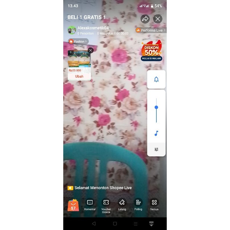 

NOTA LIVE MURAH READY