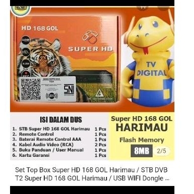 Super HD Digital Harimau STB