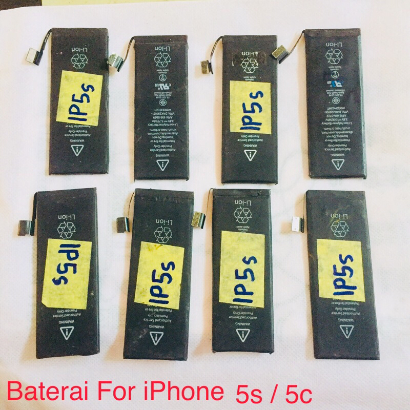 Batre / Baterai / Battery / Bekas Ori Cabutan Copotan / iPhone 5s / 5c