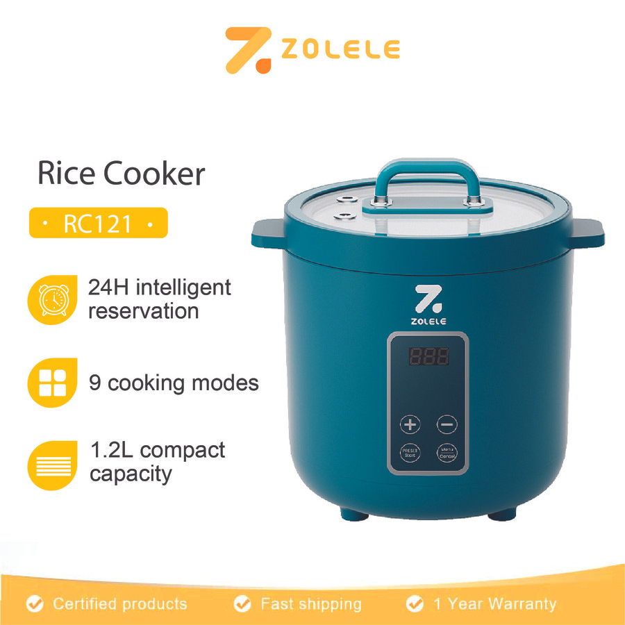 ZOLELE Smart Rice Cooker Digital Touch Elektric Magic Com Penghangat Penanak Masak Nasi