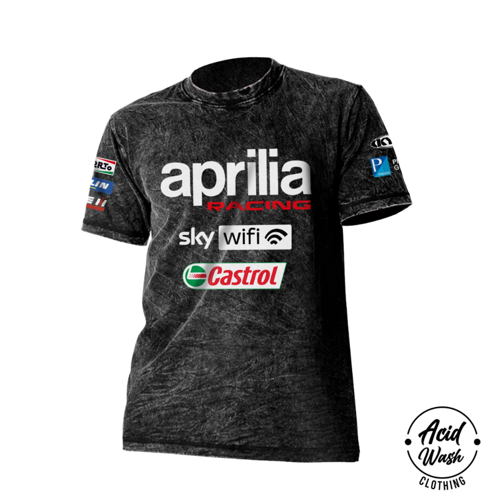 Atasan Kaos Otomotif Distro MotoGP 2023 Series Aprilia