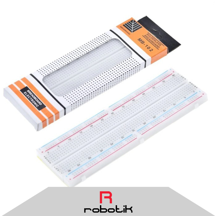 BREADBOARD PROJECT BOARD MB-102 SOLDERLESS 830 830P