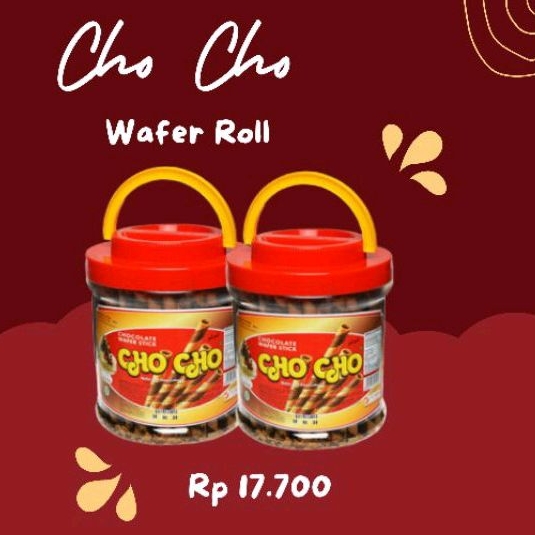 

CHO CHO WAFER ROLL COKLAT 500GR