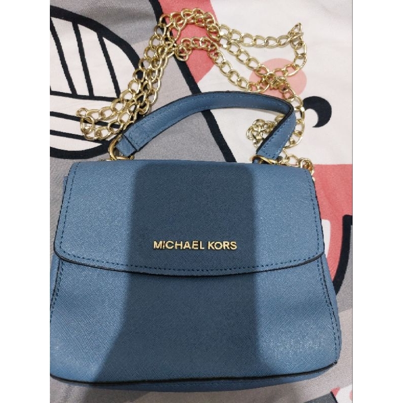 TAS MK BIRU SLING BAG PL