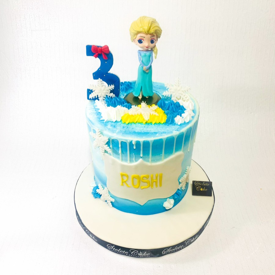 

Kue Ulang Tahun Custom / Birthday Cake / ELSA FROZEN/ BACA DESKRIPSI