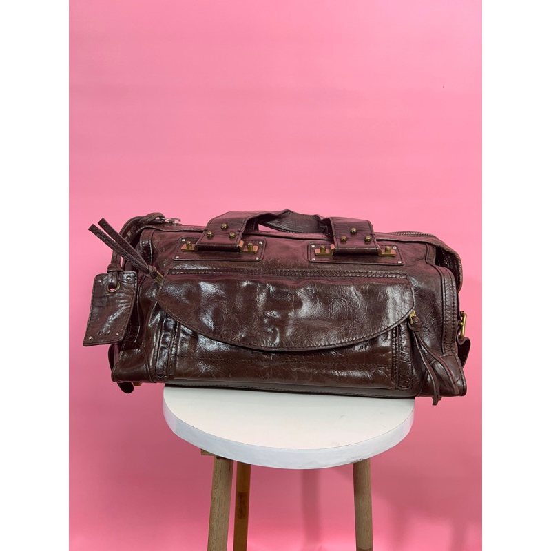 Preloved CHLOE Vintage Leather Shoulder Bag