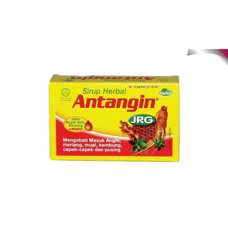 

ANTANGIN SYRUP pereda masuk angin