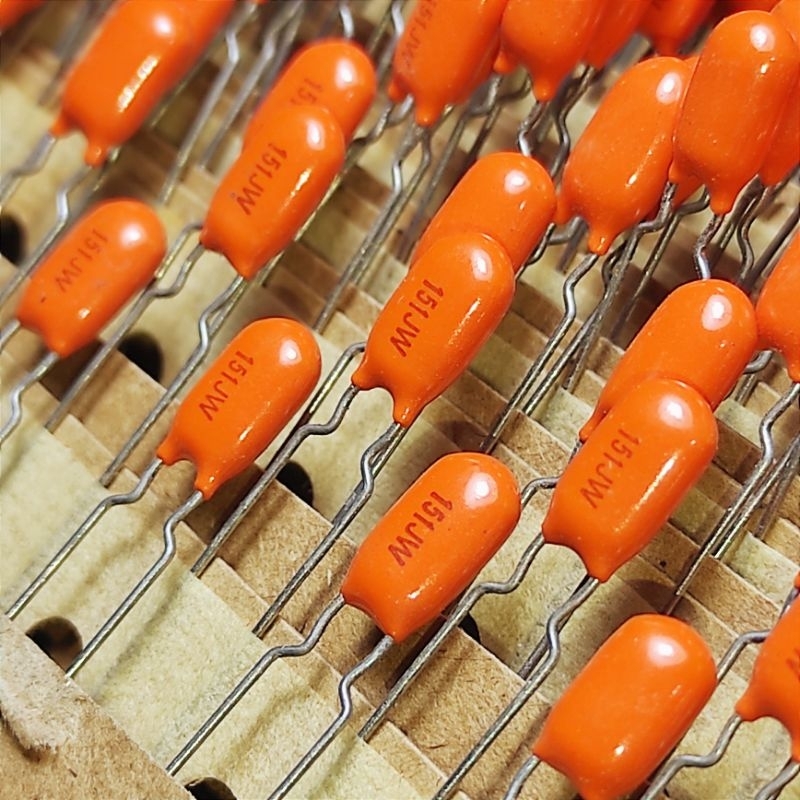 Kapasitor 150pf Mylar Audio 5mm Capacitor Film 151j Pilkor Taping Reel Renceng Kualitas Bagus capasi