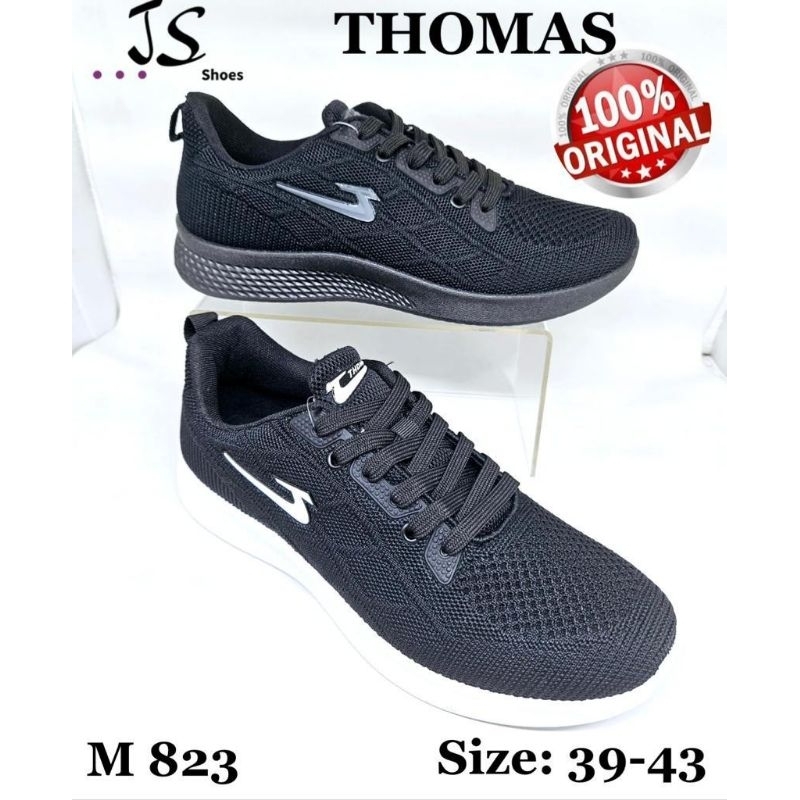 THOMAS M 823 - SEPATU SEKOLAH TALI ANAK DEWASA MERK THOMAS ORIGINAL