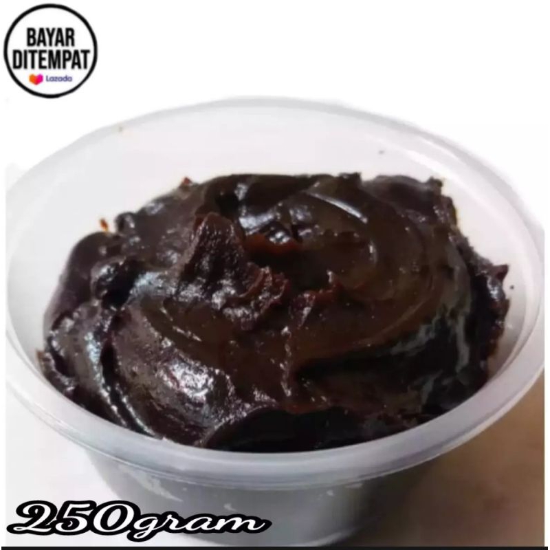 

250gr petis hitam bumbu petis hitam petis manis petis hitam madura