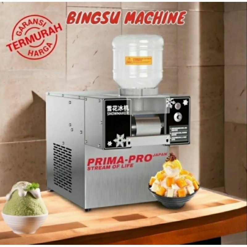 

Snow maker Bingso Pembuat Es Bingsoo Korea 750Watt Primapro Japan