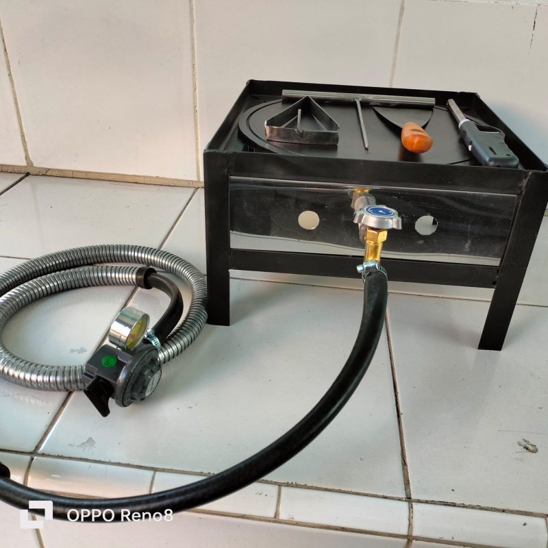 satu paket kompor crepes uk loyang 40 cm