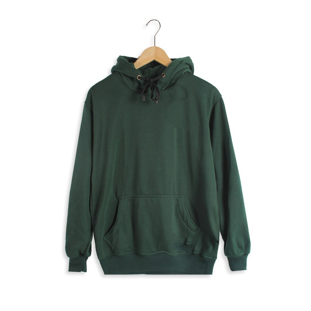 Luminos Hoodie Pria Wanita Polos Bahan Tebal