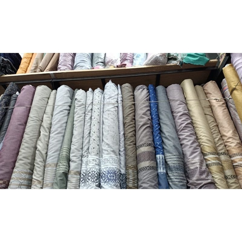 kain katun madina motif