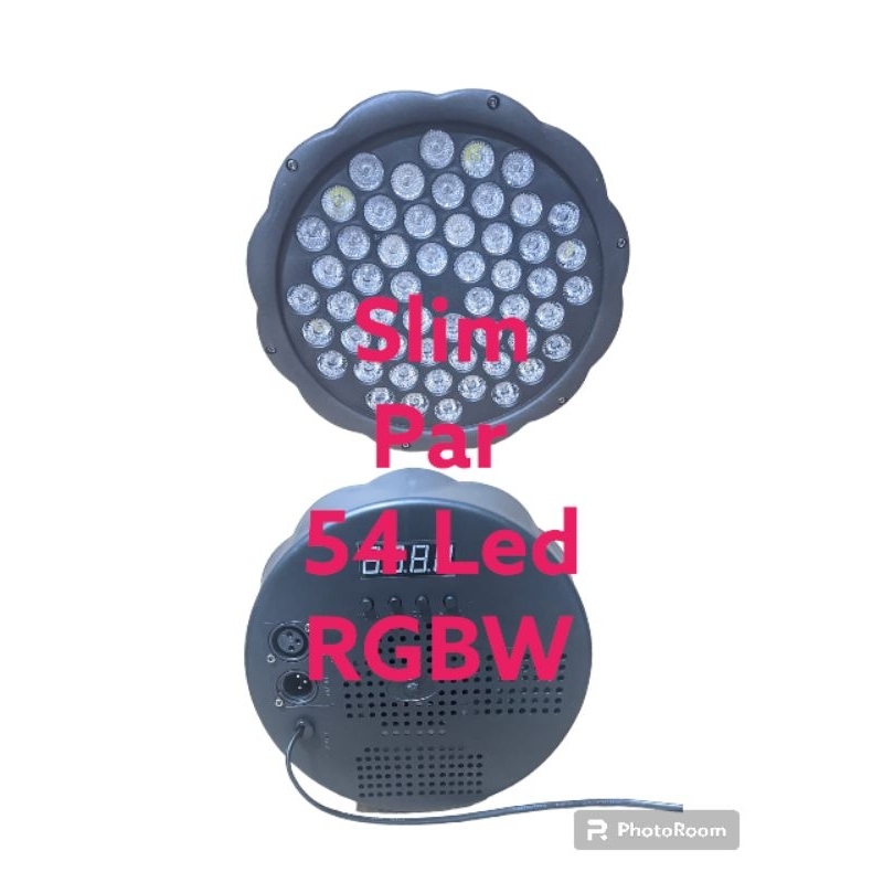 Slim Par 54 Led RGBW