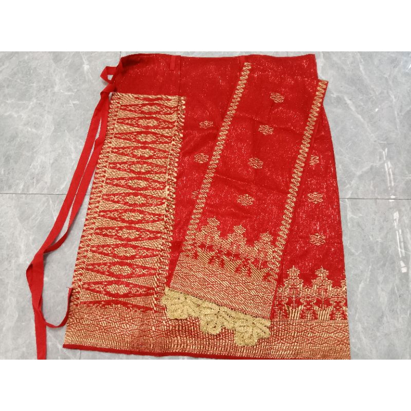 songket silungkang full kristal gliter