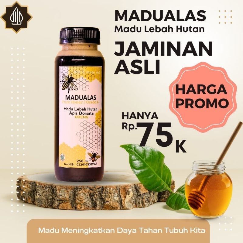 

Madu Hutan Asli Madu Alas 250ml