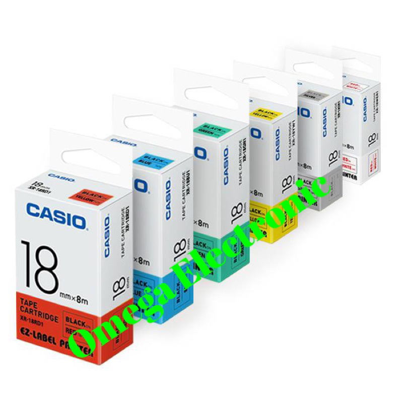 

Pita / EZ Label Tape Printer Casio 18mm XR 18