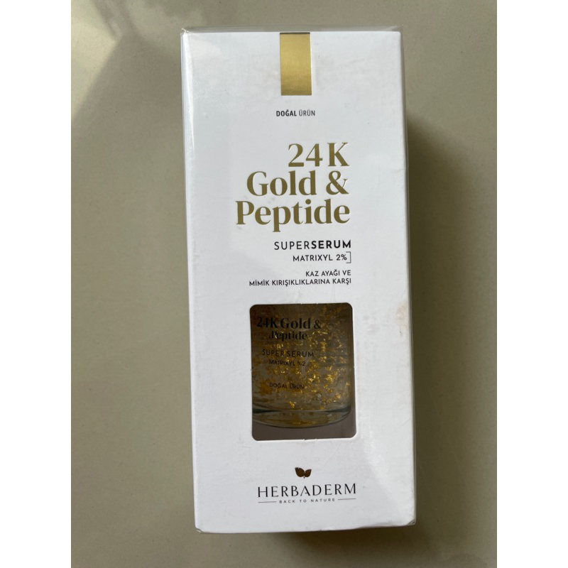 Serum Wajah 24k gold Turki Herbaderm