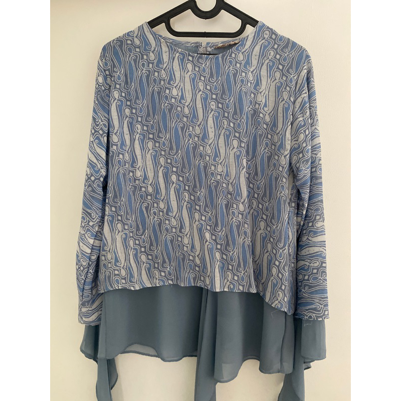 Preloved Batik Qonita Atasan Wanita