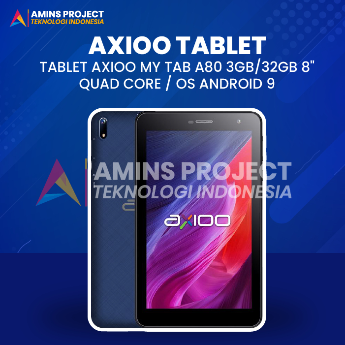 TABLET AXIOO My Tab A80 3GB/32GB 8" Quad Core / OS Android 9