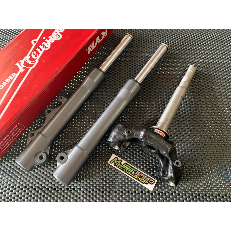 SHOCK DEPAN DAN SEGITIGA 125Z 5BU ORIGINAL KYB