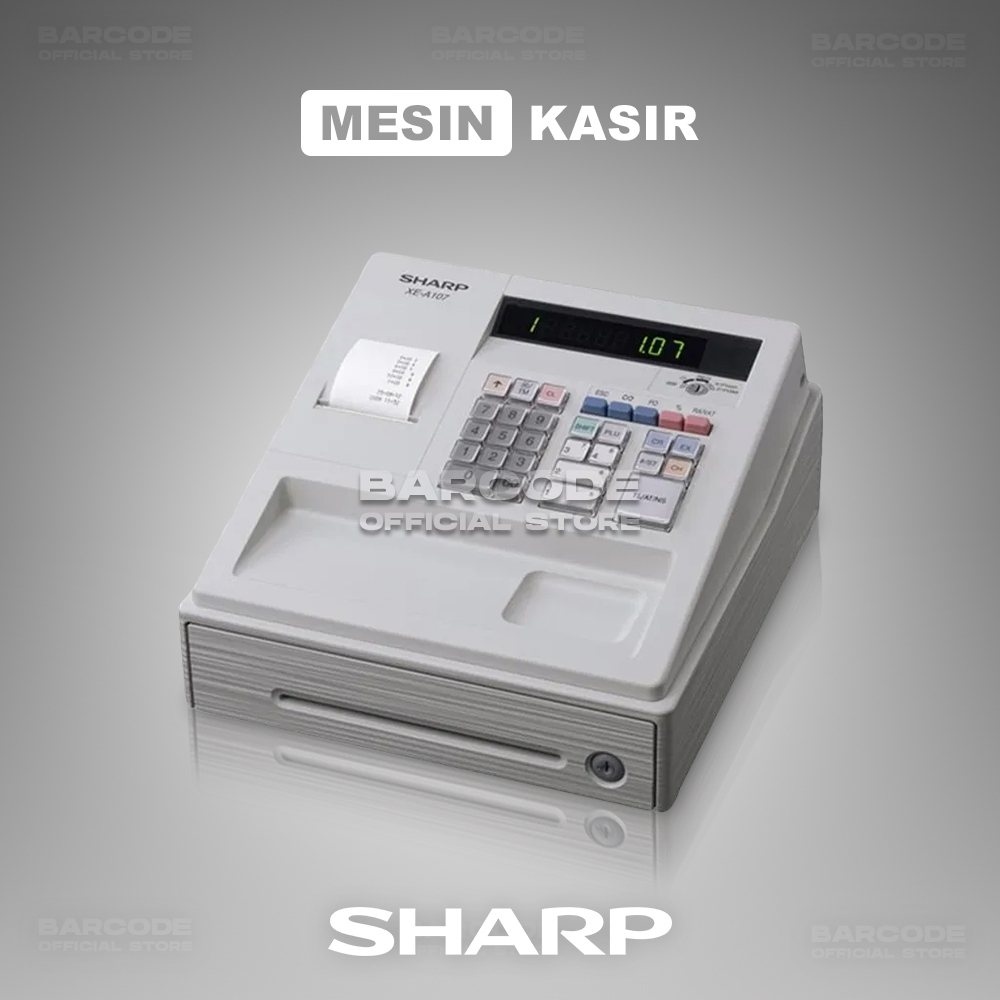 

SHARP XE-A107 Cash Register All in One Mesin Kasir Cetak Struk Nota