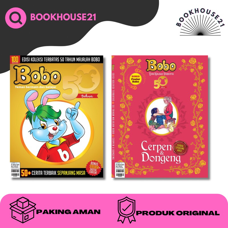 READY BOBO EDISI 50 TAHUN/BOBO EDISI CERPEN&DONGENG