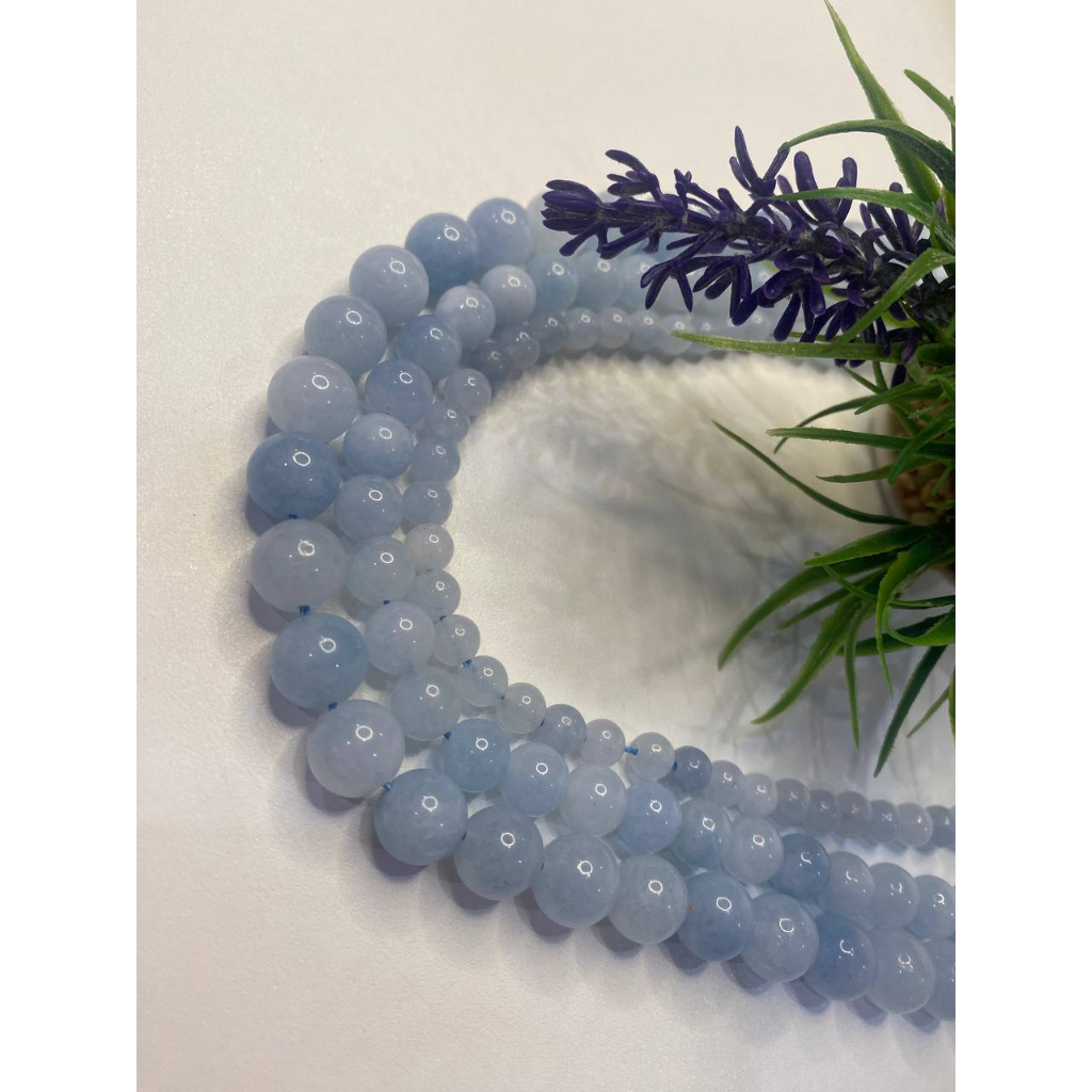 AQUAMARINE ROUND STONE GRADE A & B