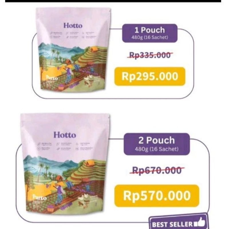 

HOTTO ASAHAN KISARAN || MINUMAN MULTIGRAIN 2 POUCH EXP 2025