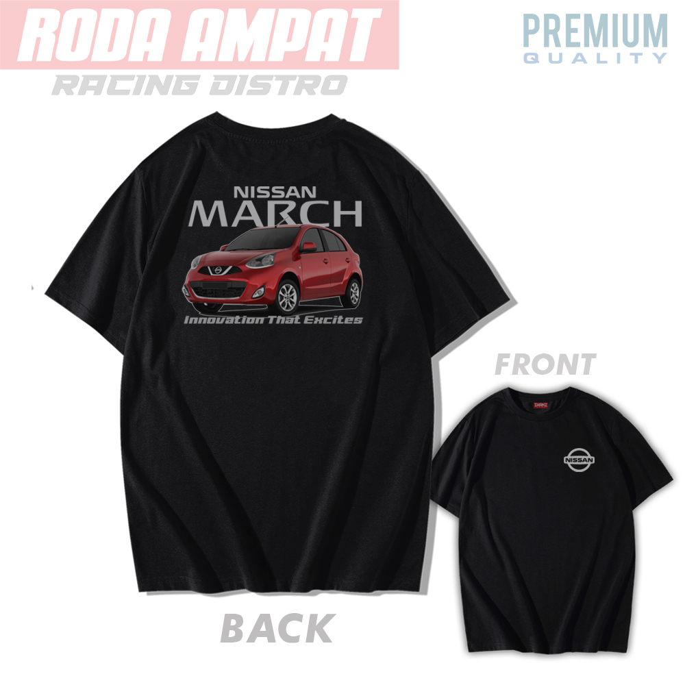 Kaos Nissan March Excites Terbaru Premium