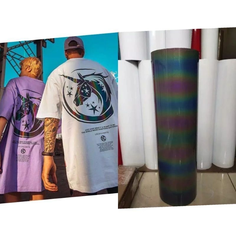 

khusus Rollan Reflektif Rainbow termurah Best seller 25meter