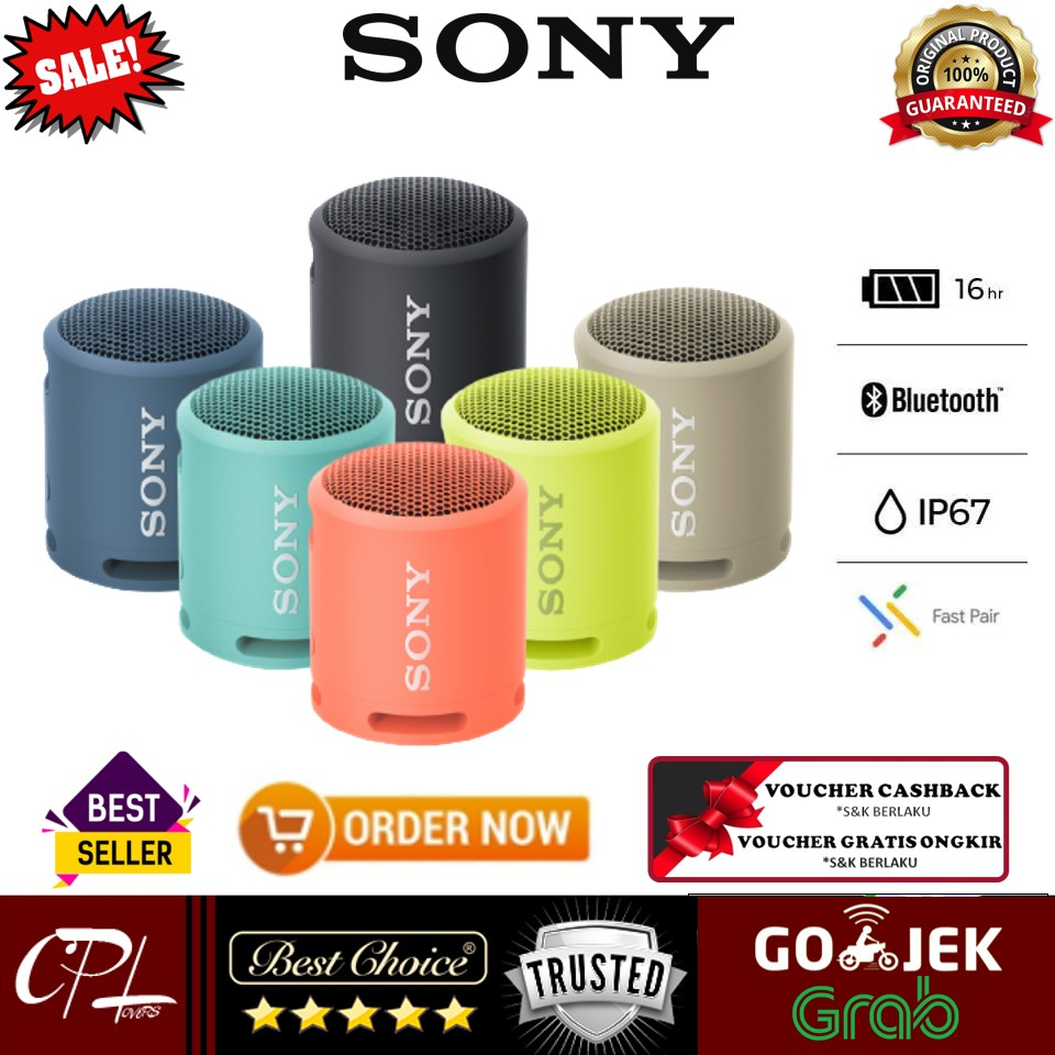 Sony XB13 EXTRA BASS Portable Wireless Speaker - ORIGINAL