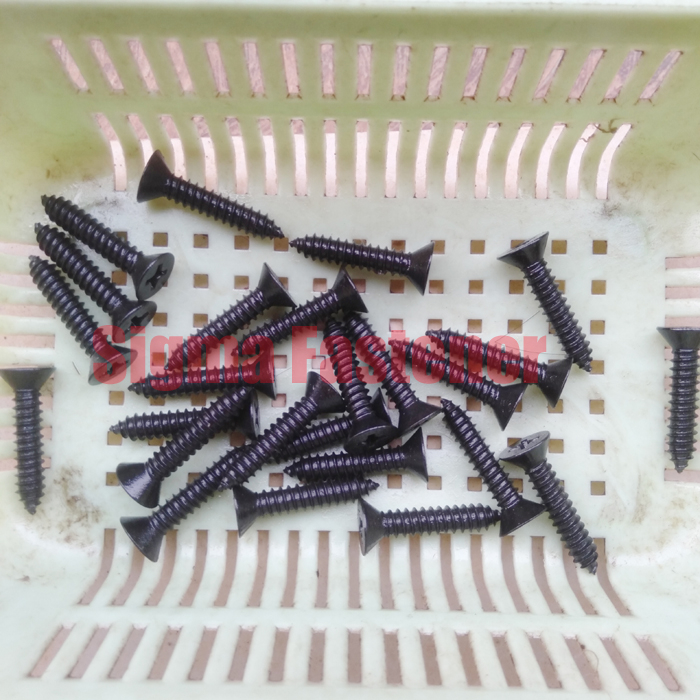 Sekrup FH+ Hitam 14x1"