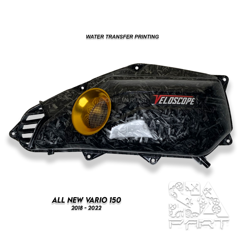 COVER TUTUP BOX FILTER CARBON FORGED VELOCITY VARIO 150 NEW / VELOSCOPE CARBON FORGED VARIO 150 KEYL