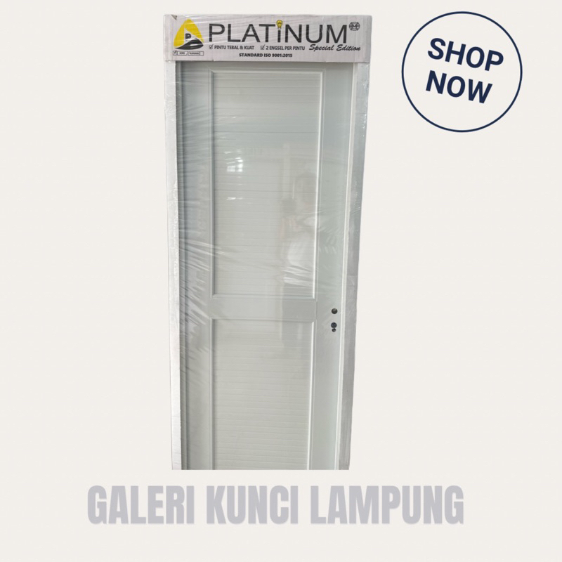 Pintu PVC Platinum Putih