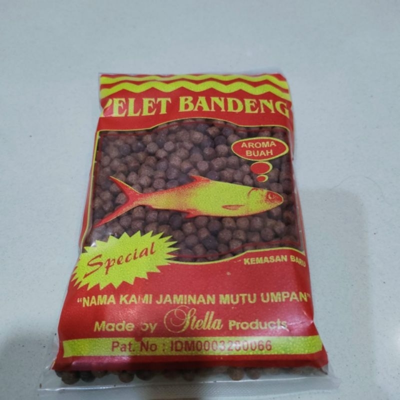 Pelet Stella Bandeng Butiran Merah New