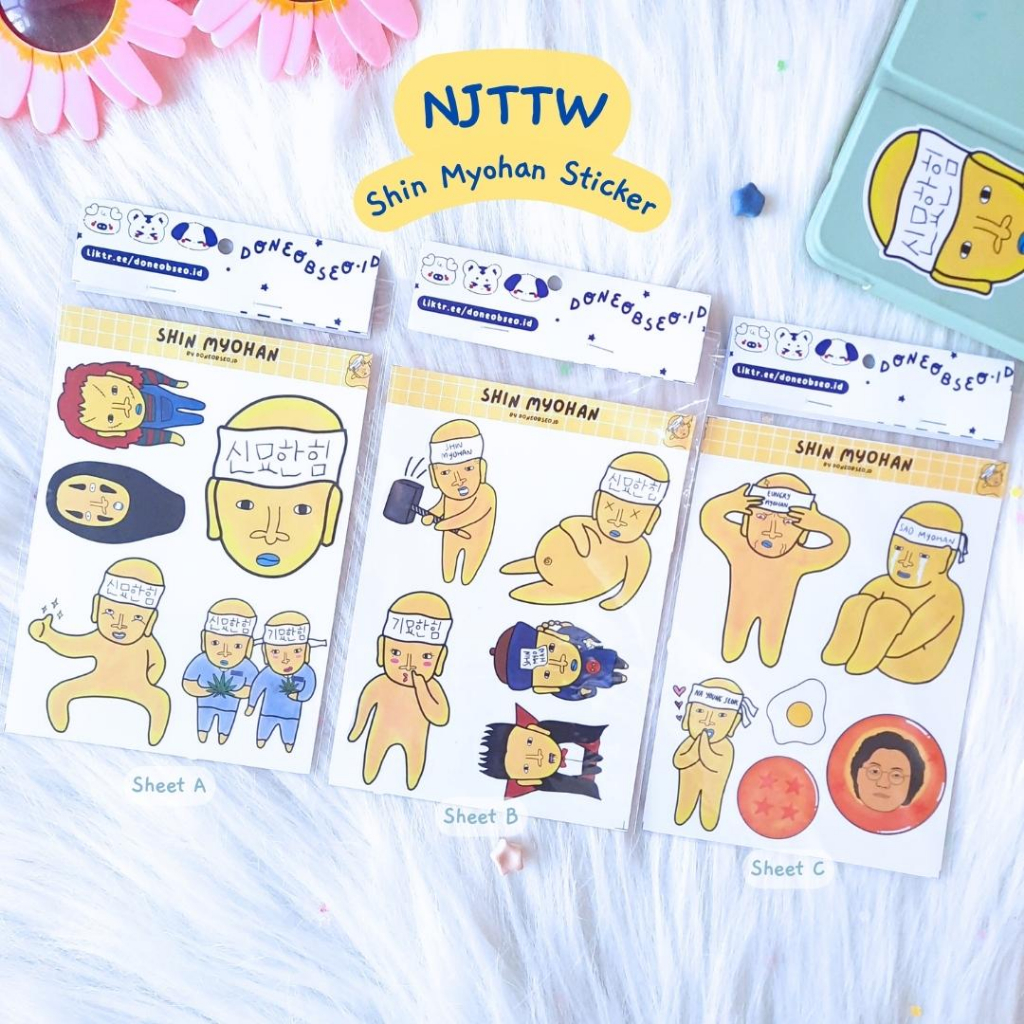 SHIN MYOHAN NJTTW New Journey to The West Sticker by doneobseo.id
