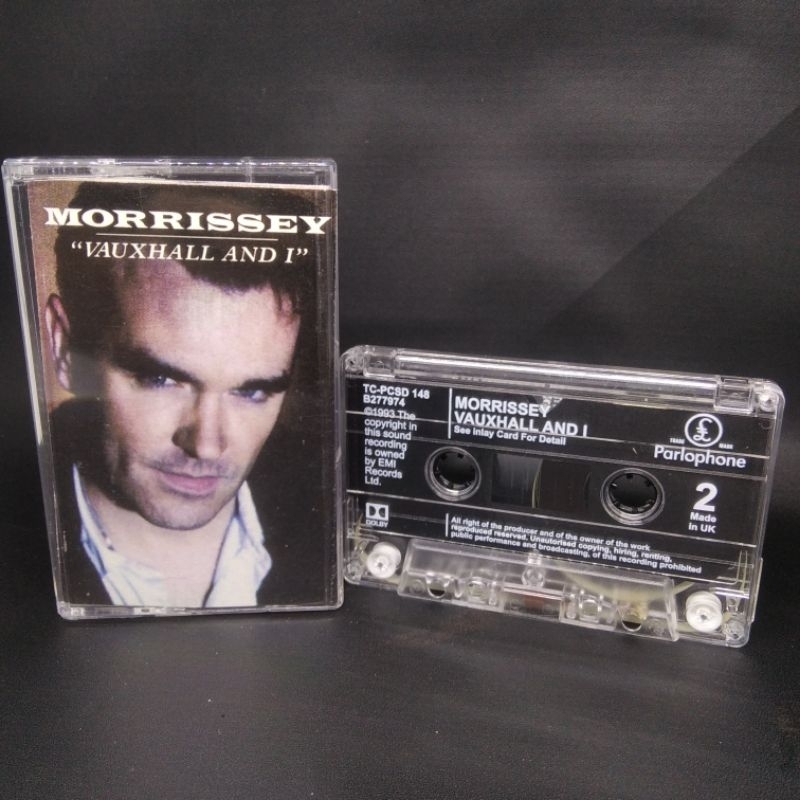 Kaset Pita Morrissey Vauxhall & I Bootleg Tape