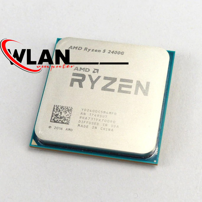Processor Amd Ryzen 5 2400g Tray Bundle - Garansi 1 Tahun