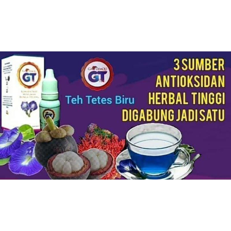 

Garudaqu Tea (GT bunga telang) paket sehat 3botol