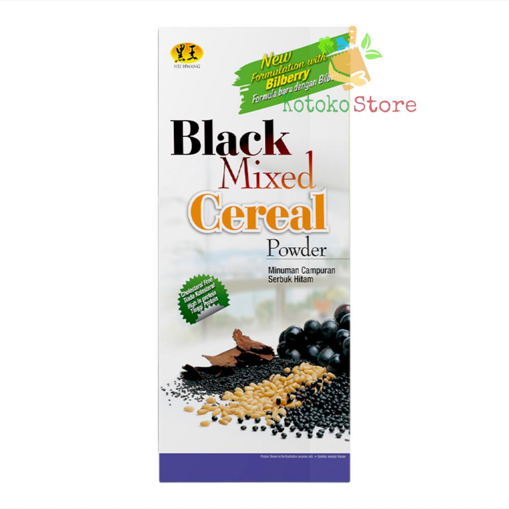 

Hei Hwang Black Mixed Cereal Powder / Minuman Sereal Biji Hitam 450gr