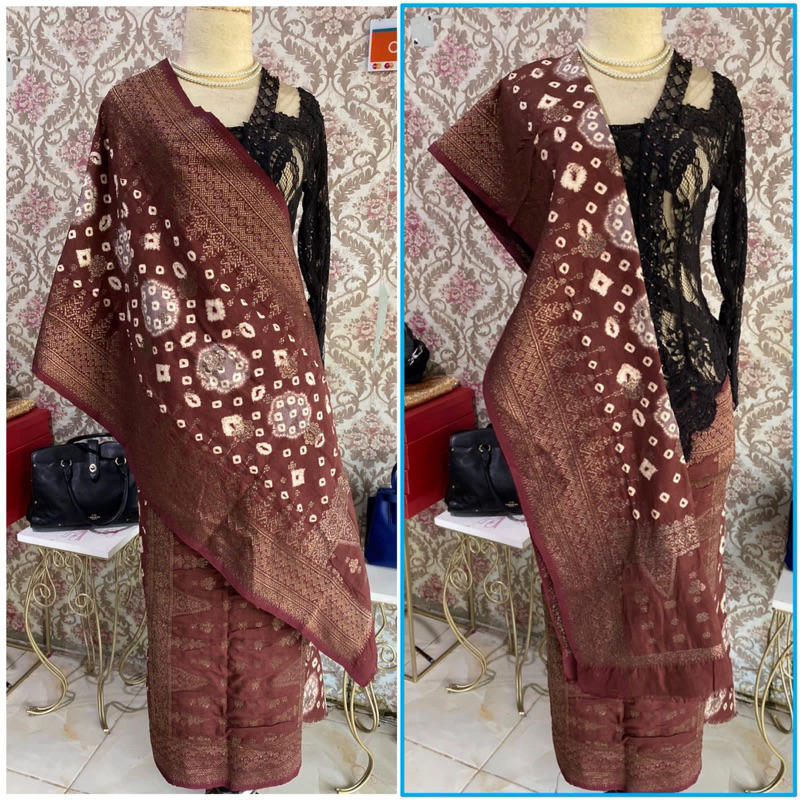 Songket Palembang Asli Tembaga Ori