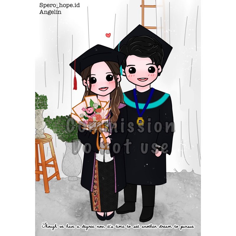 

SPEROHOPE - #CHIBI Jasa Ilustrasi /Custom Illustration/ Jasa Gambar/ Custom Gambar Karakter Lucu Lukisan Kado Aesthetic