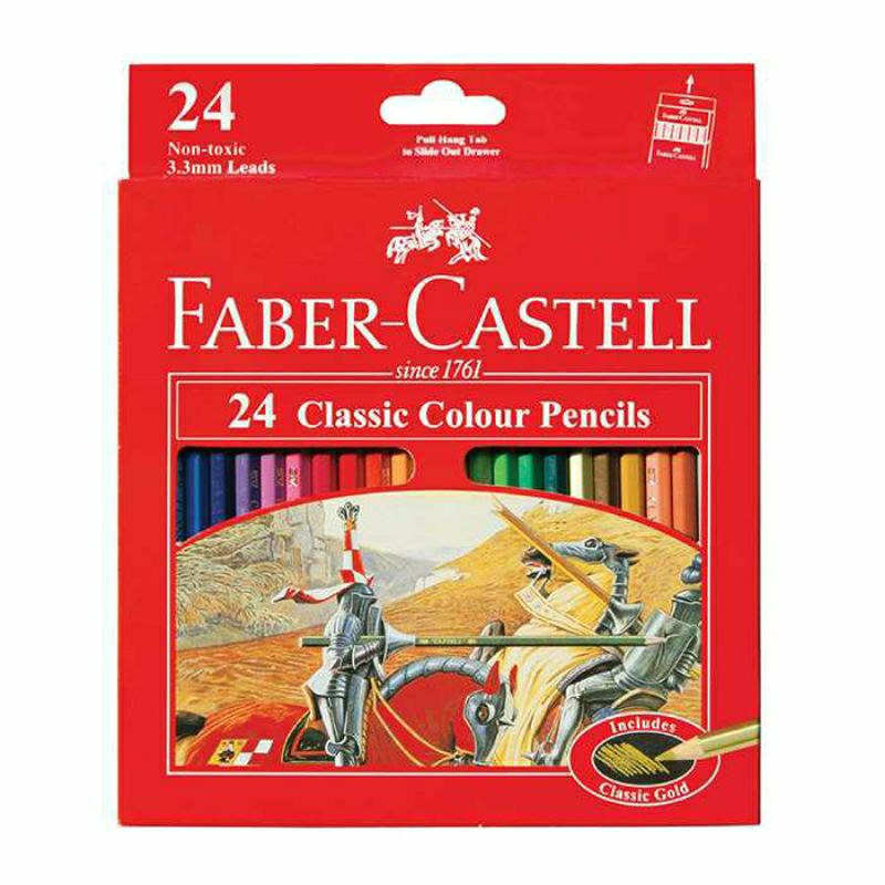 

Faber Castell 24 Classic Colour Pencils